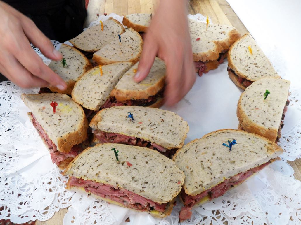 Langer’s Deluxe Sandwich Platter Langer's Deluxe Sandwich Platter